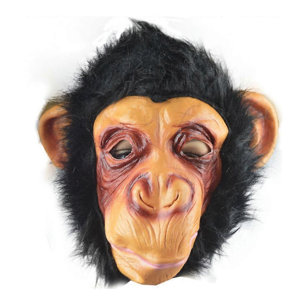 Big Eared Monkey Vinyl Full Face Cover Costume Play Prop