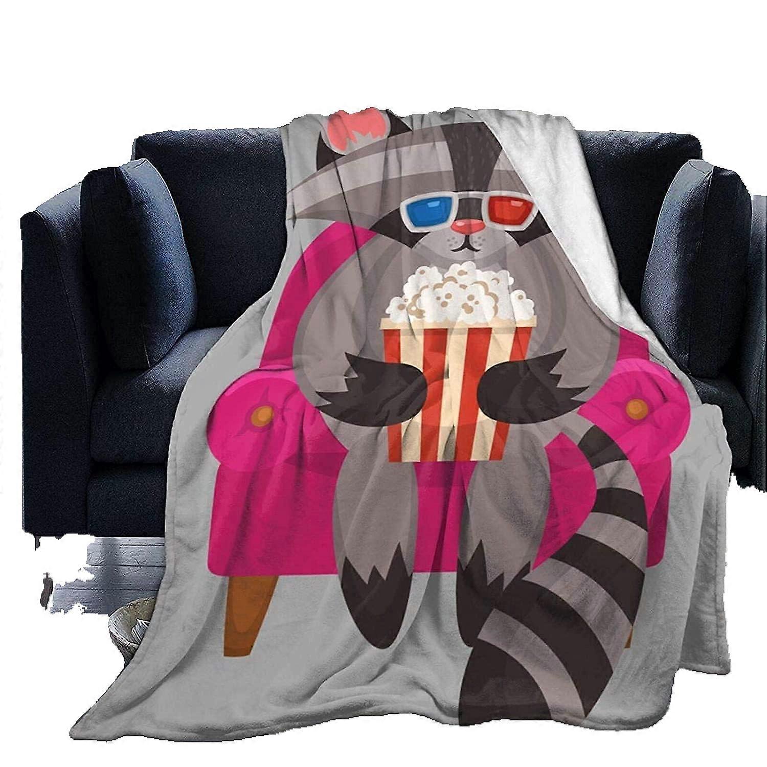 Andrew Lincoln Throw Blanket Rick Grimes Flannel Blanket Soft Cozy Flannel Blanket Lightweight Plush Blanket-R4309