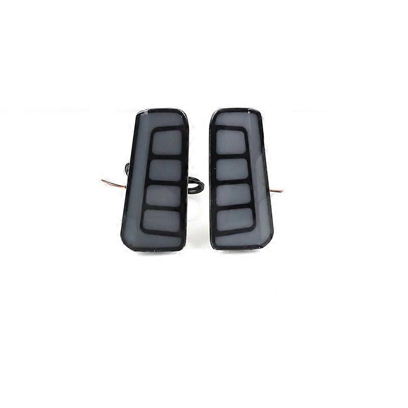 1Pair Dynamic Turn signal LED Reflector Lamp Rear Fog Lamp Rear Bumper Light Brake Light for Toyota Alphard Vellfire 2016- 2020