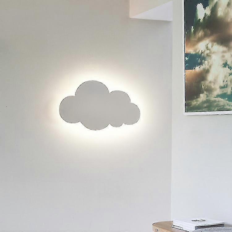 Wall Sconce - Cloud Light - Indoor - Modern - Acrylic Shade With Built-in Led Lights -little White Clouds