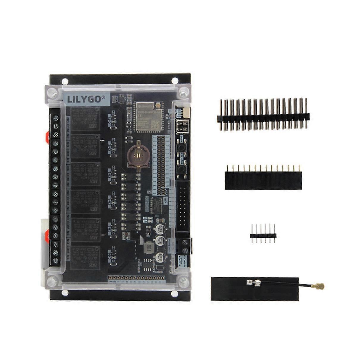 T-RelayS3 ESP32-S3 6-Way Relay Development Board WiFi Bluetooth Wireless Module Expansion Board LCD Display