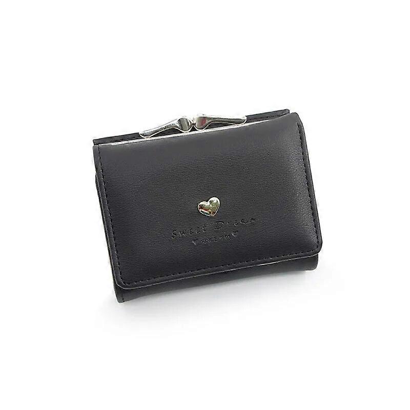 2022 New Short Women Wallets Cute Coin Pocket Card Holder Small Female Purse Kpop Photo Holder Name Engraved Wallet For Girls