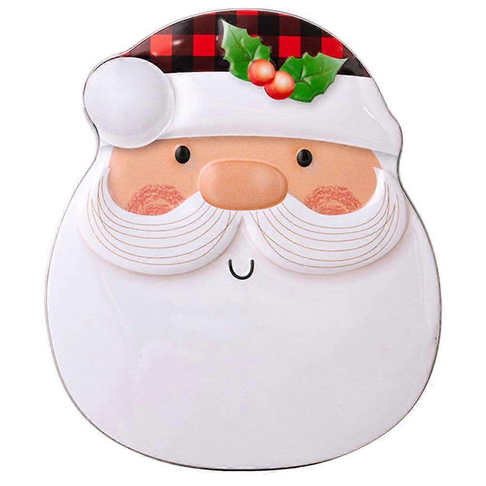 Christmas Tinplate Cookie Tin Dekorative Cookie Tin Box Slik Kiks Treat Box Small Case
