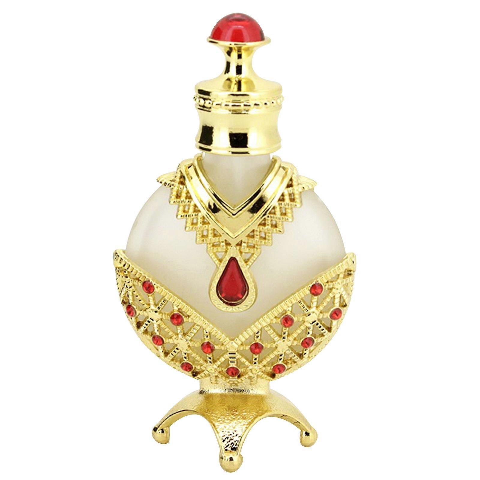 Frasco de perfume floral roxo vintage vazio frasco de vidro de óleo essencial reutilizável