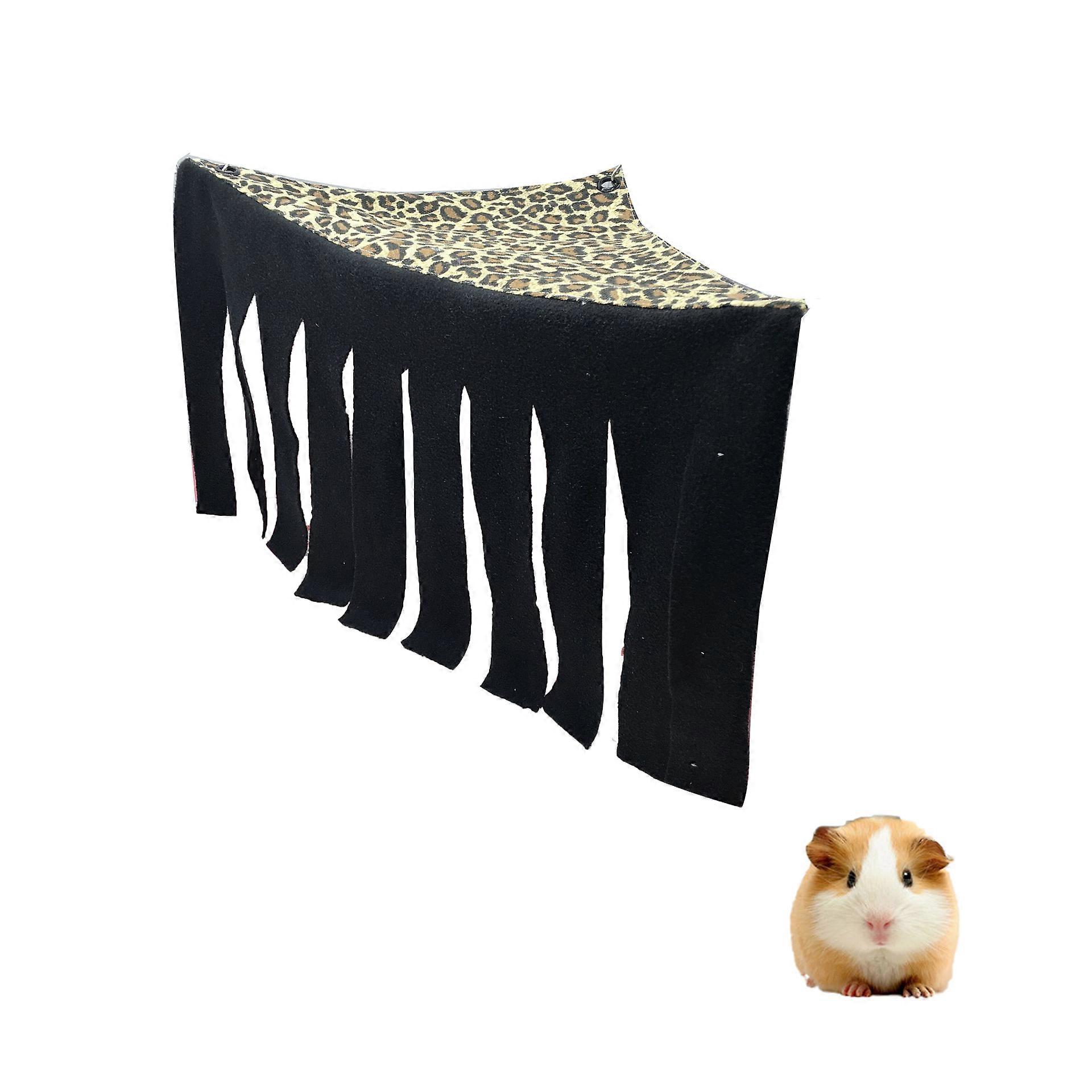 Print Pattern Plush Swing Tassel Hammock, for Little Pet