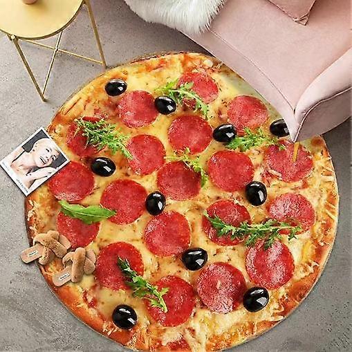 Rug Pizza Carpet, Fluffy Round Rug