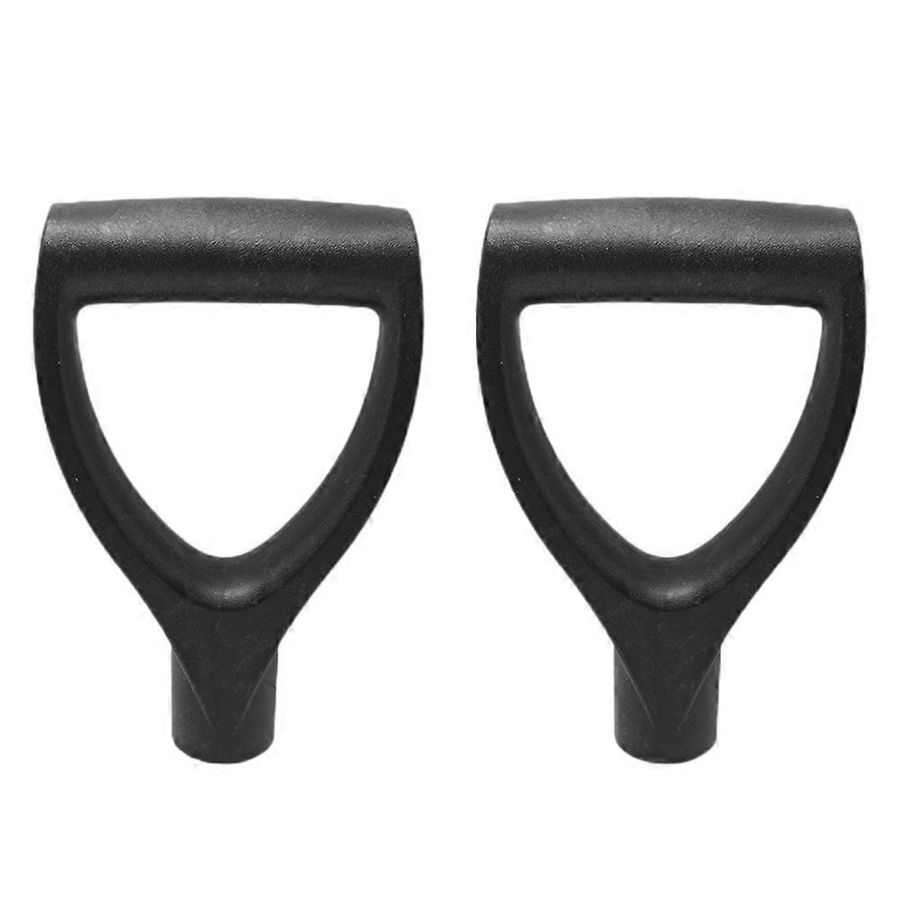 2Pcs Plastic Shovel Handles Portable Grip Handles Digging Raking Tools