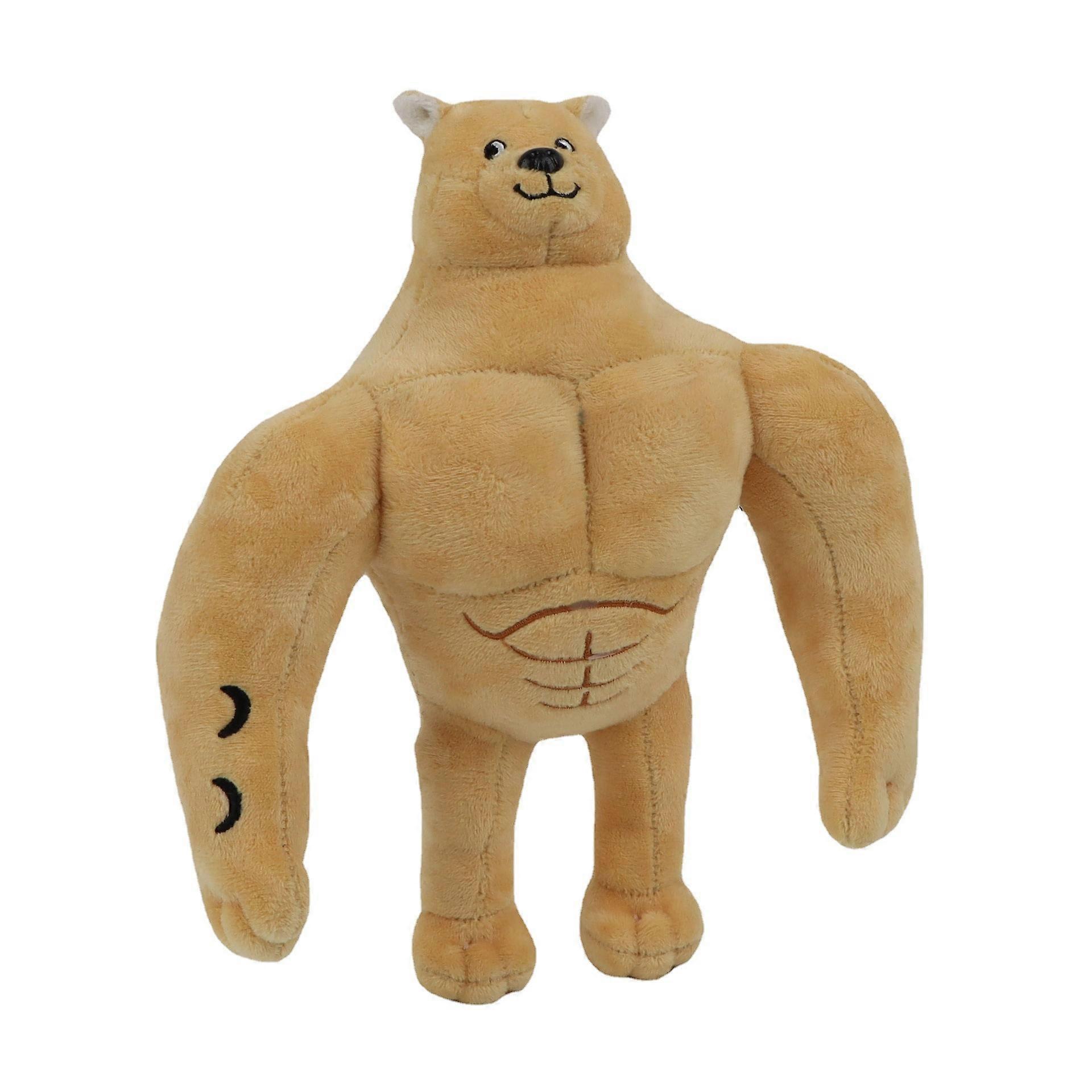 Backrooms Buff Doge Horror Doll Plush Toy
