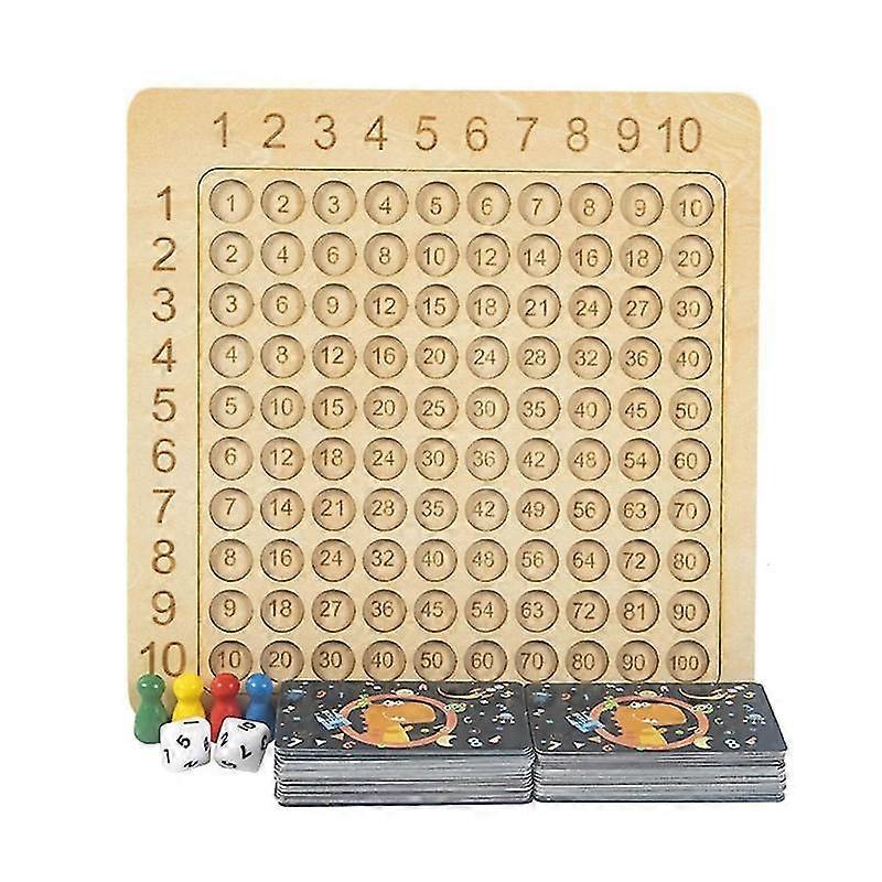 Wooden Math Busy Board Arithmetic Enlightenment Toy Activity Puzzle Sensory Brain Developmental Elementary Teaching Aids