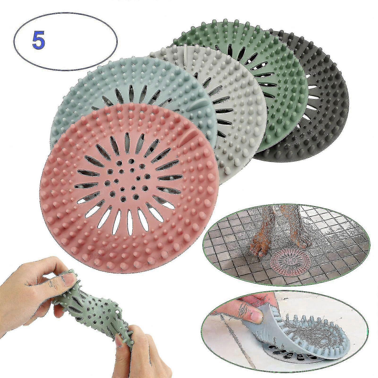 Bathroom Drain Hair Catcher Filter Bath Stopper Shower Covers