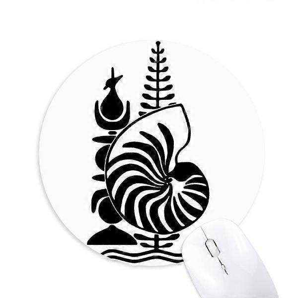 New Caledonia National Emblem Mouse Pad