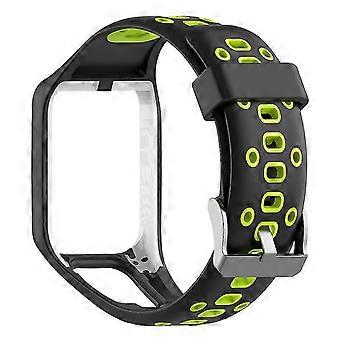 For Tomtom Runner 2 / 3 Spark/3 Sport Replacement Silicone Watch Strap Watch