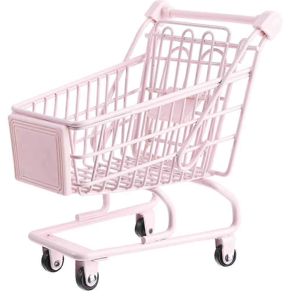 Small Shopping Cart Kids Toddler Shopping Cart Toy Pretend Grocery Cart Model