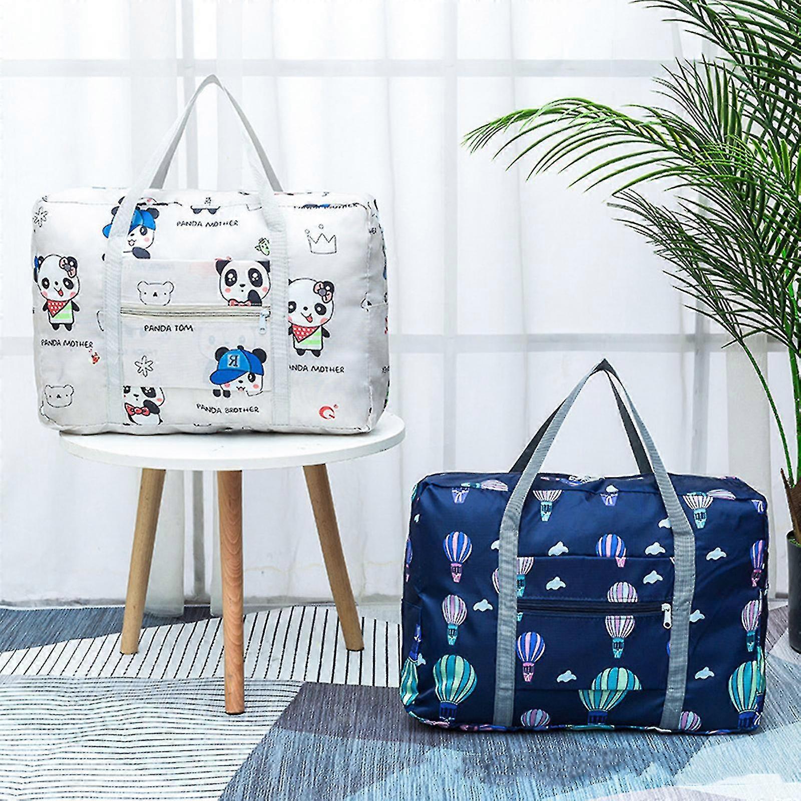 Vikbar handbagageväska Andningsbar slitstark polyesterväska för affärsresor