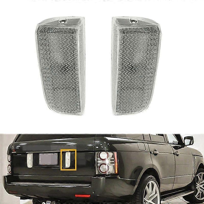 1Pair Rear Reverse Backup Lamp for L322 02-12 XFD000053/XFD000043 License Plate Light