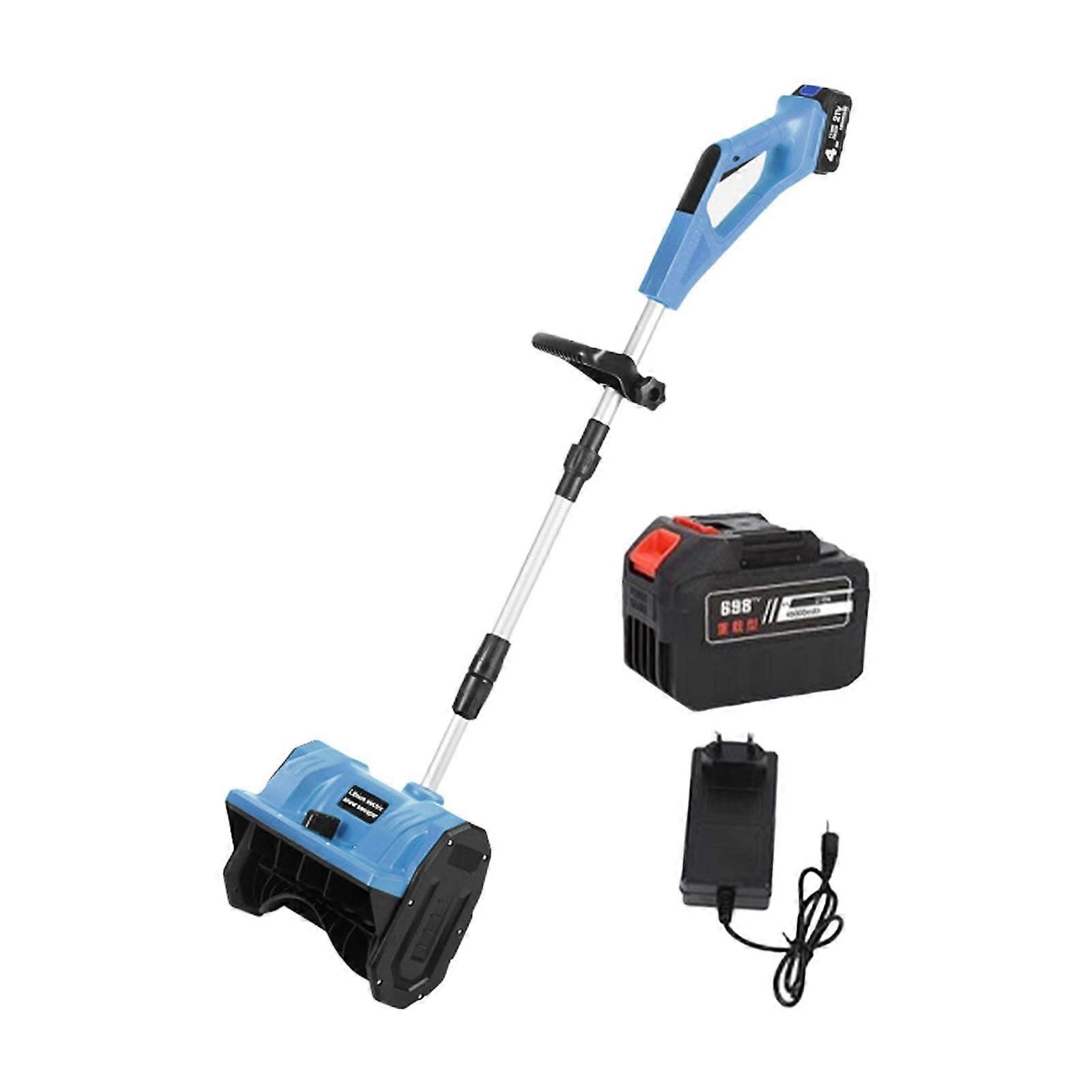 Elektrisk snöslunga Bärbar robust snöborttagare för trädgård vinterbeläggning 5 sektioner