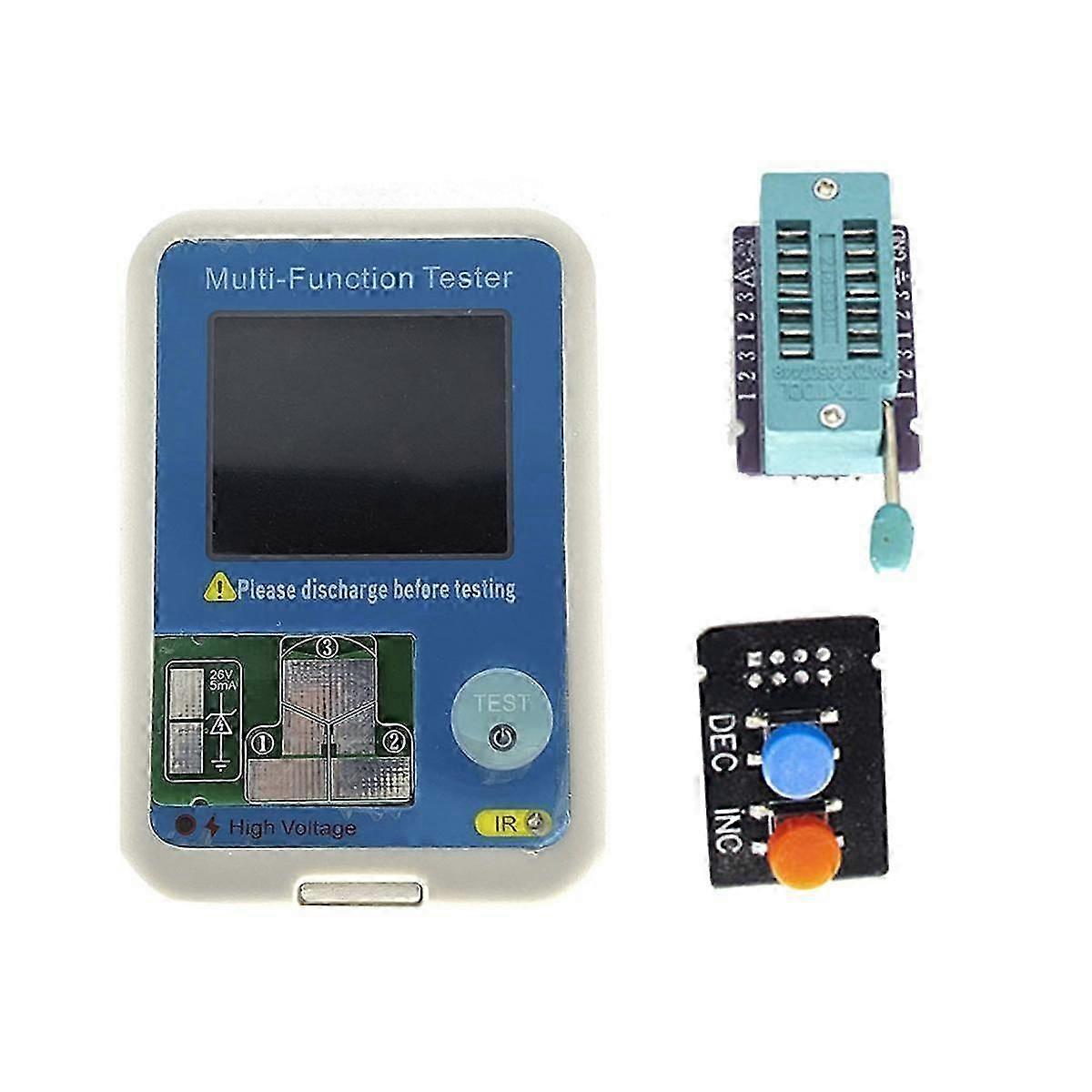 Mtt-v1 Multimetro del tester del transistor di alta precisione per il resistore del condensatore del triodo del diodo Mos/pnp/npn