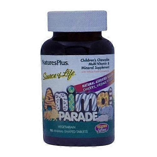 Natures Plus Animal Parade Child Multivitamin Asst, 90 Count