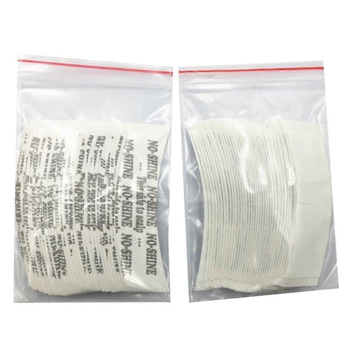 72Pc/Lot No-Shine Wig Tape Double Adhesive Hair Extension Tape Strips Αδιάβροχο κατάλληλο για Toupee/Lace Fr-A