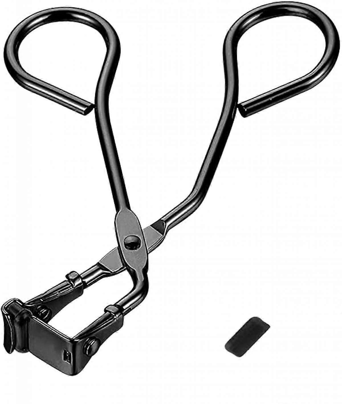 Silicone Eyelash Curler with Refill Pads No Pinching Mini Lash Curler for Dramatic Lash Look and Fits All Eyelash Shapes