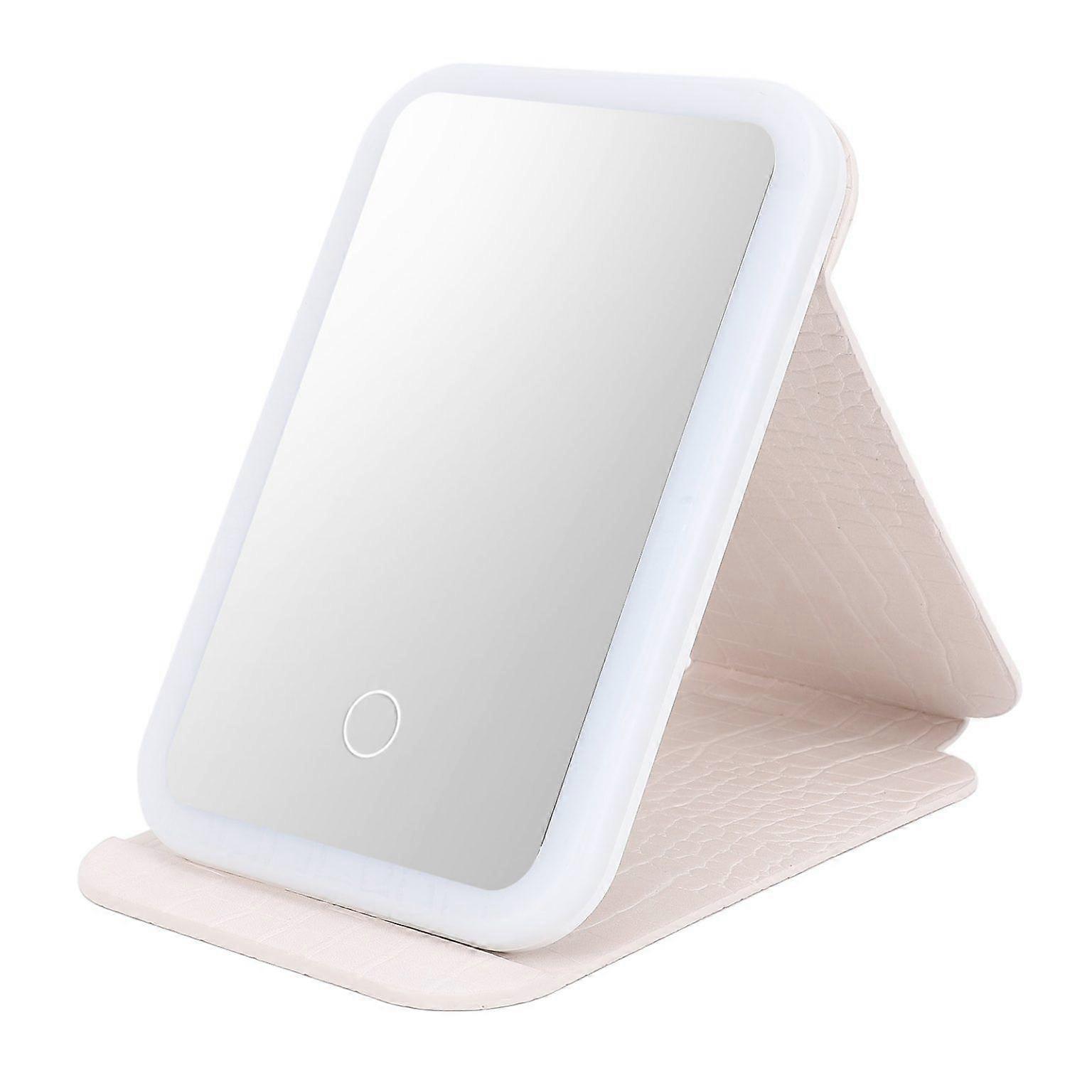 Foldable LED Lighted Makeup Mirror
