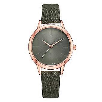 XR3365 Armbanduhr mit Strass Edle modische einfarbige Uhr (grün)