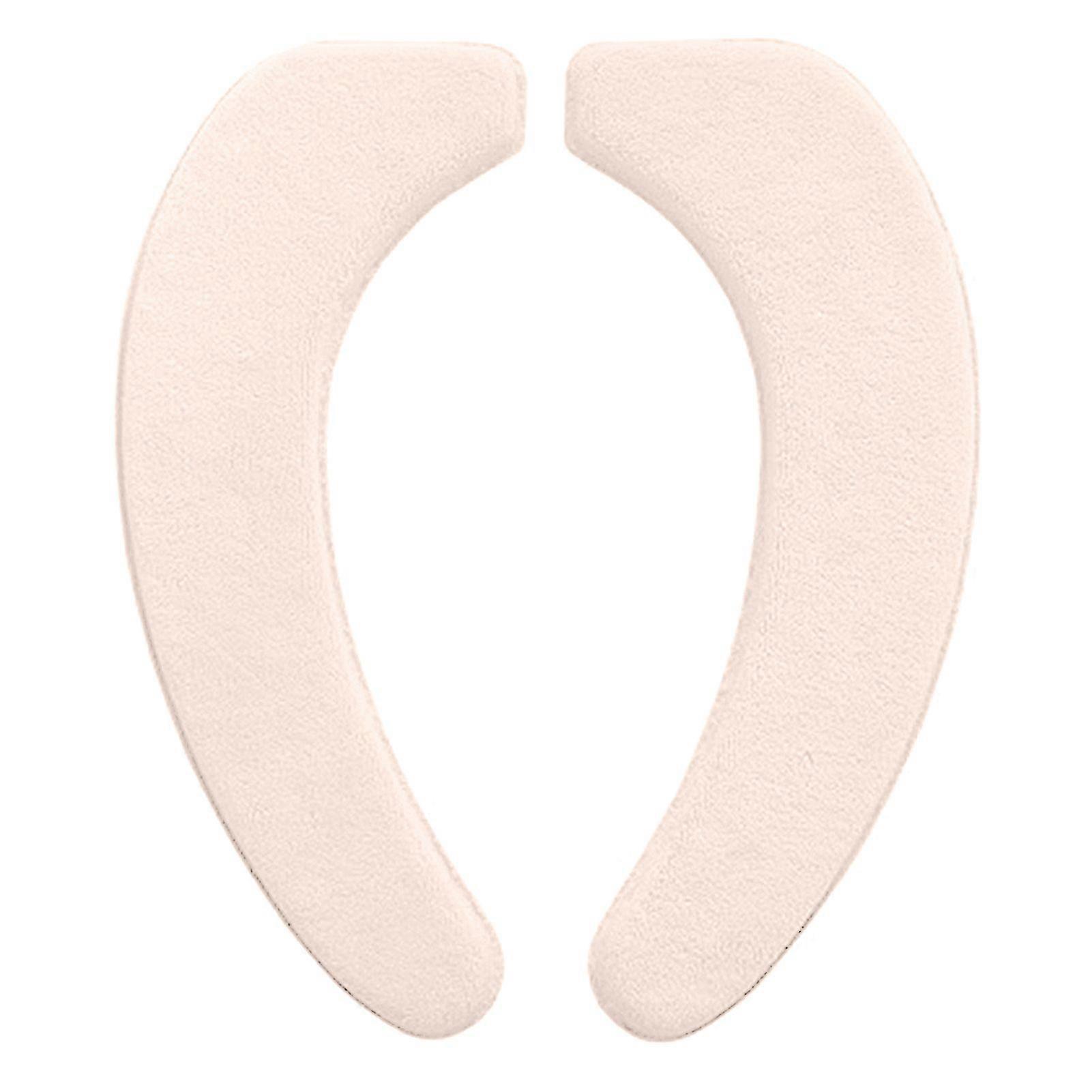 Toilet Seat Cover Thick Warm Washable Mildew Proof Static Cling Soft Flannel Toilet Cushion for Winter Autumn