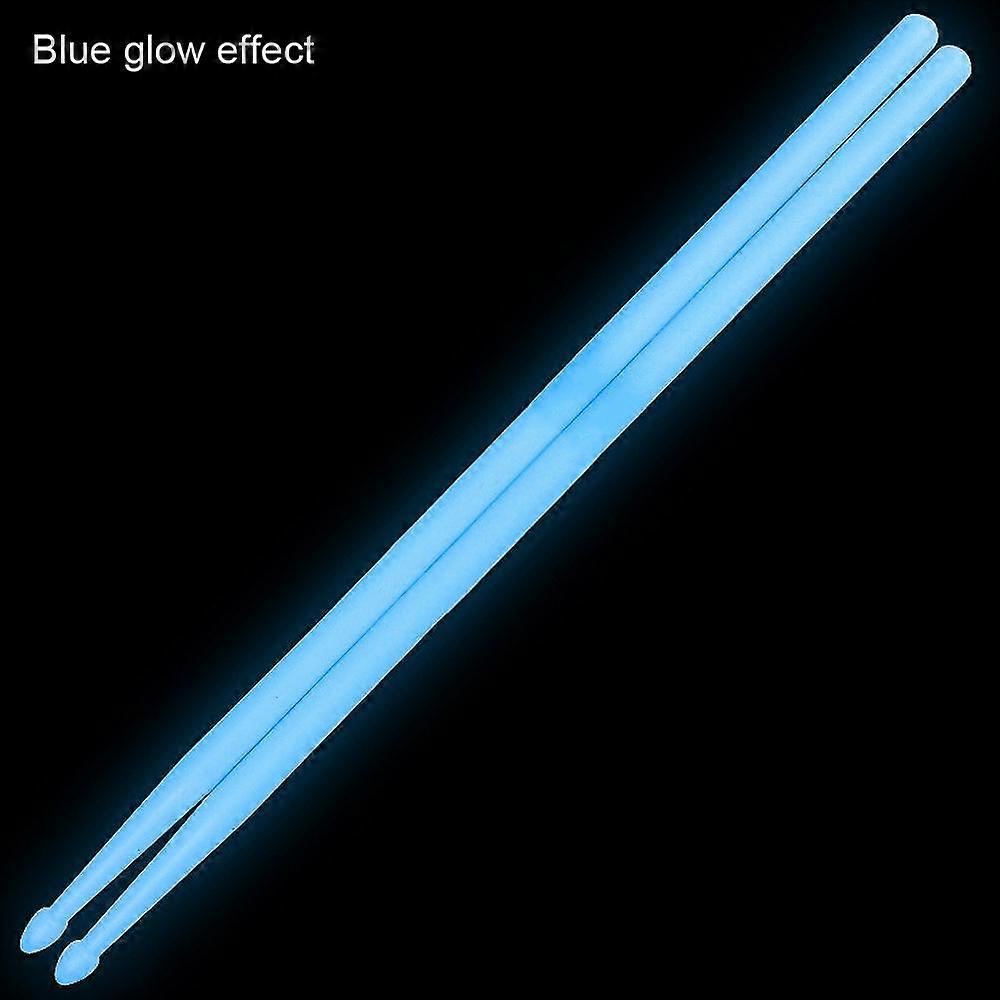 5A Noctilucent Drum Stick Glow in The Dark Stage Performance Luminous Drumsticks 2 Colors Optional