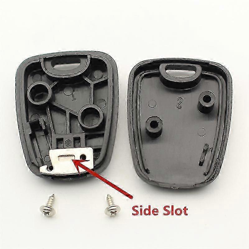 Xieaili 10pcs Universal Key Head Transponder Key Case Shell For Blade No Blade S650