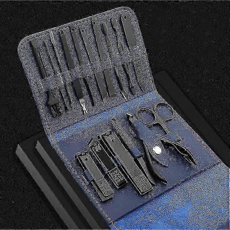 16pcs Stainless Steel Nail Clipper Tool Kit