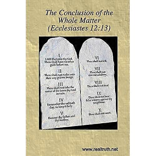 Slutsats av det hela ärendet