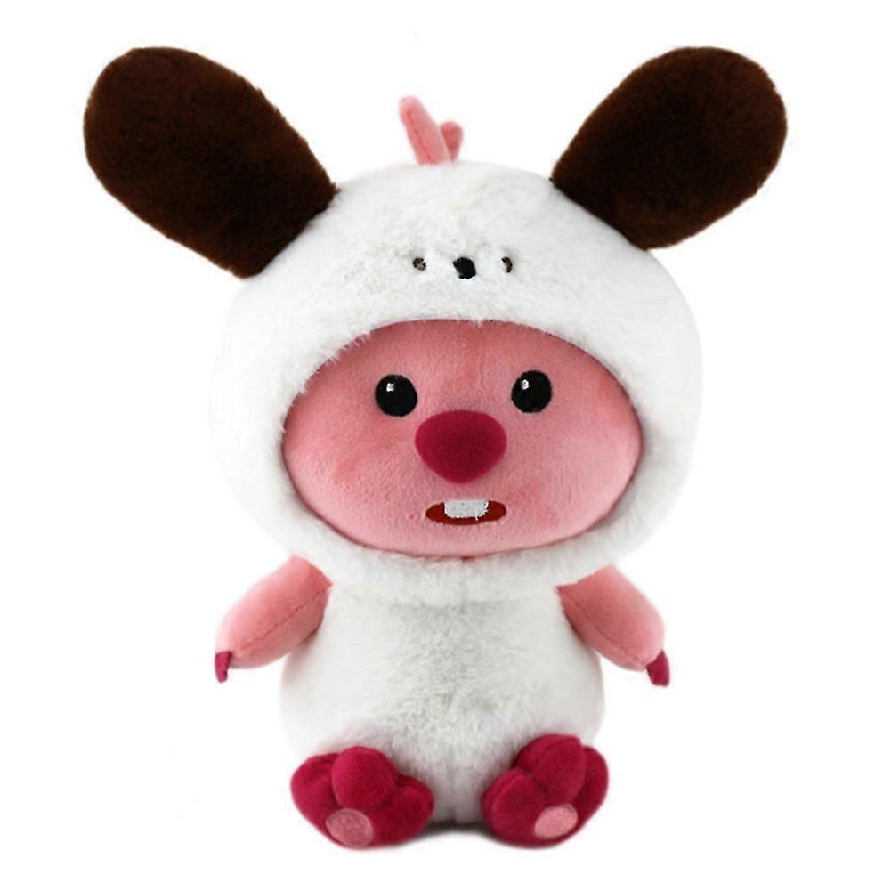 Little Rubybeaver Plush Toy in Sitting Position Lightweight Super Soft Stuffed Toy for Bedroom Living Room