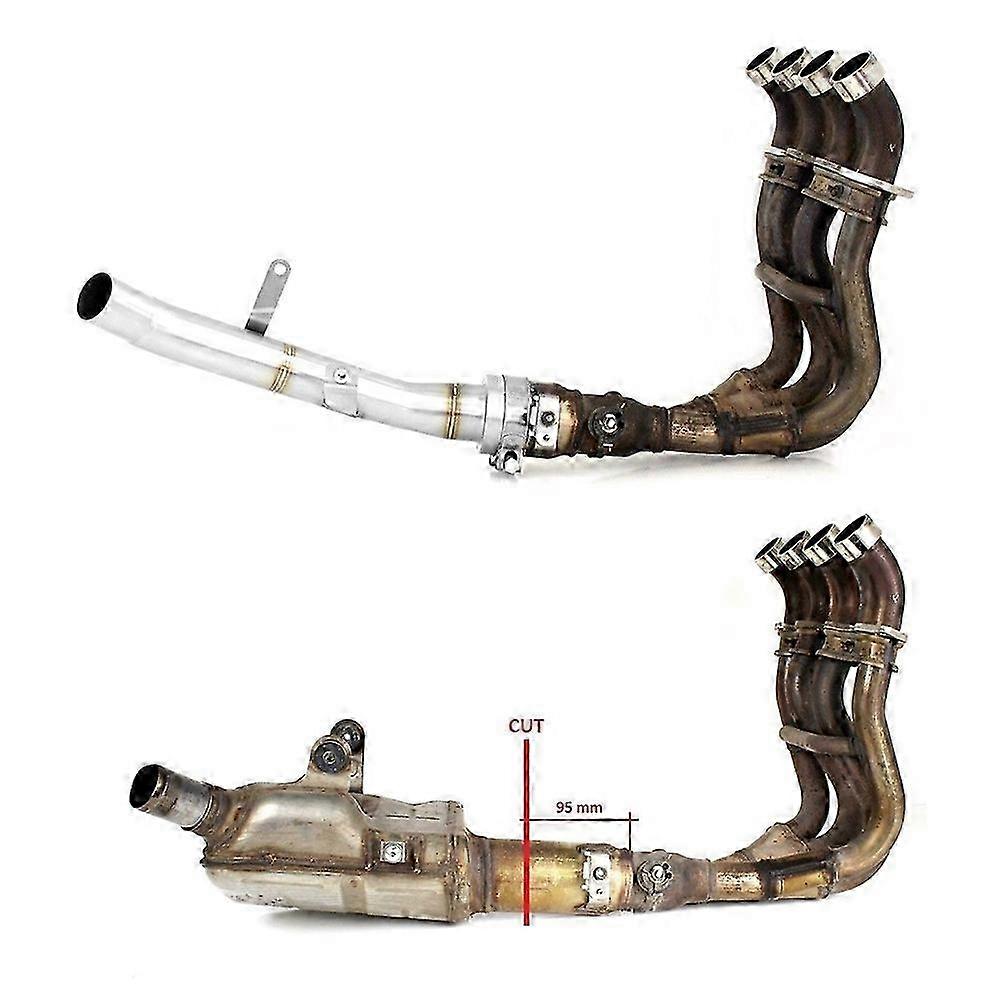 Suzuki GSX-S GSXS 1000 GSXS1000 ile Uyumlu Susturucu Egzoz Orta Borusu 2015 2016 2017 2018 2019 20