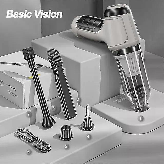 Wireless Car Vacuum Cleaner Mini Vacuum For Home Desktop Keyboard Auto Cleaning Portable Car Accessories Handheld Dust Catcher