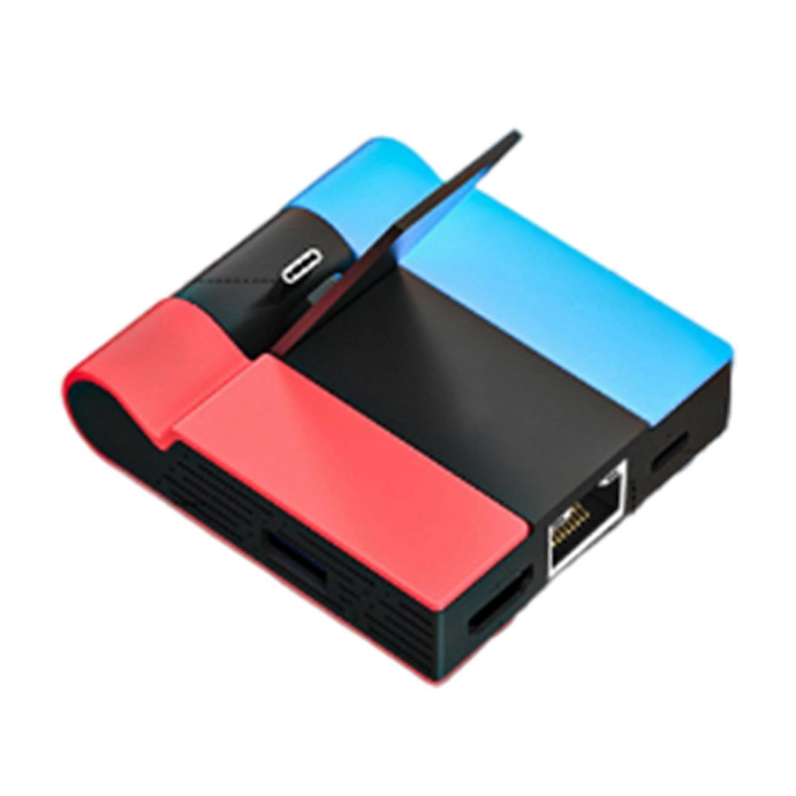 Portable TV Docking Station Mini TV Dock with USB Port Multifunctional TV Docking Station Lightweight Dock for Switches