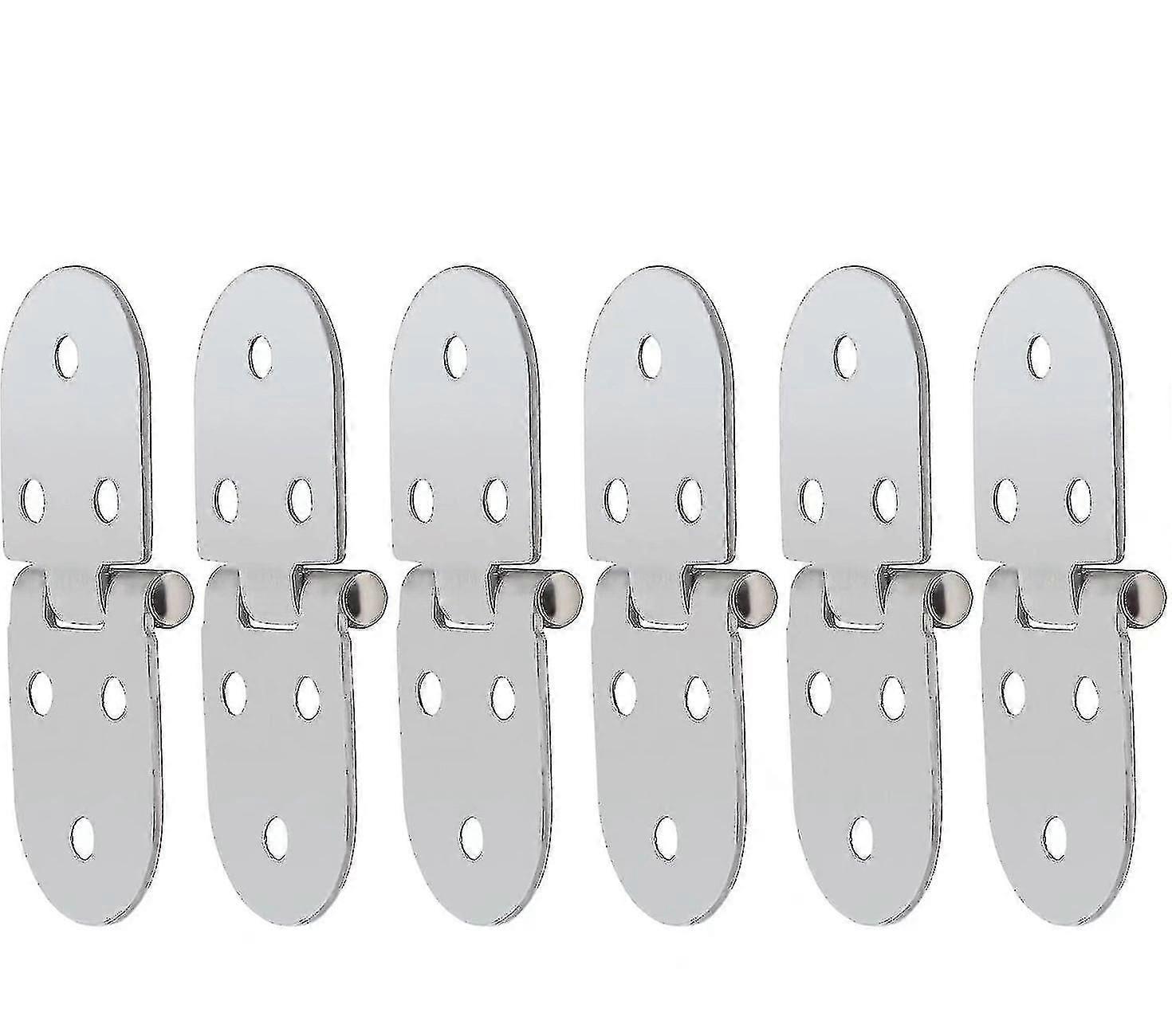 Folding Table Hinge Folding Hinge Garden Shed Accessorysilver-6pcs