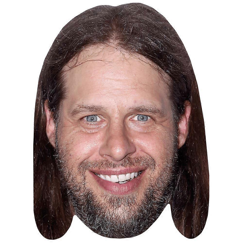 Chris Fehn (Smile) Celebrity Mask, Flat Card Face