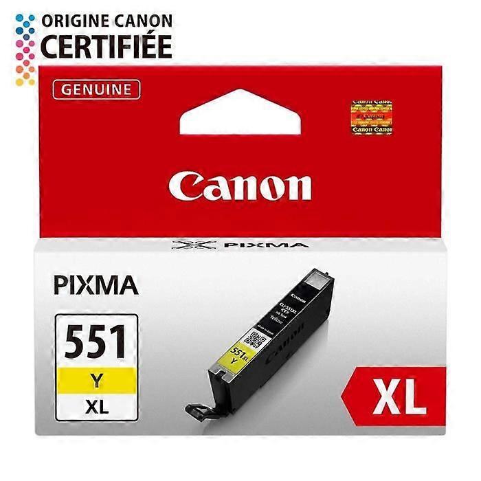 CANON CLI-551Y XL δοχείο κίτρινης μελάνης μεγάλης χωρητικότητας (CLI551XL)