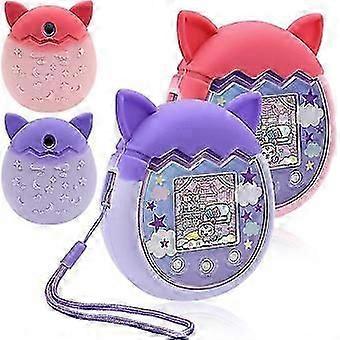 Tamagotchi Pix Silicone Case with Strap - Protective Cover for Virtual Pet Game Machine