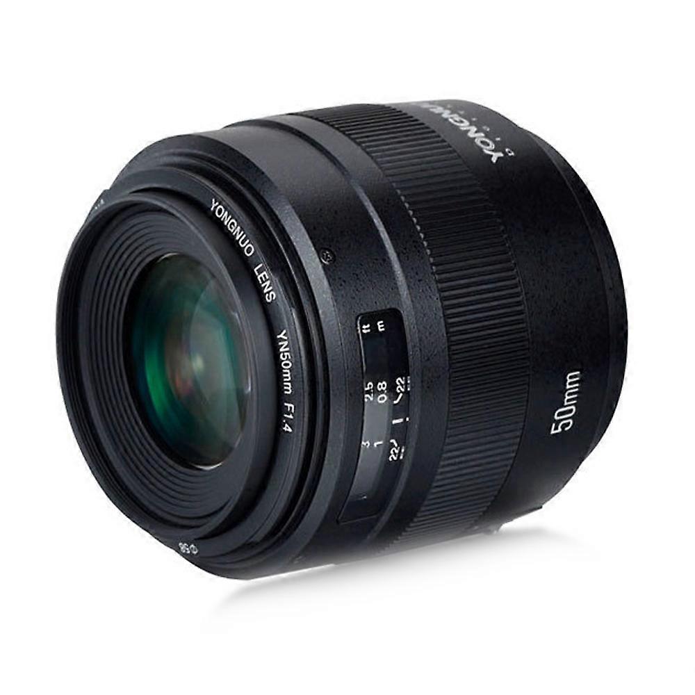 YONGNUO YN50MM F1.4C F1.4 Objektiv mit großer Blende Autofokus Objektiv für Canon (Schwarz)