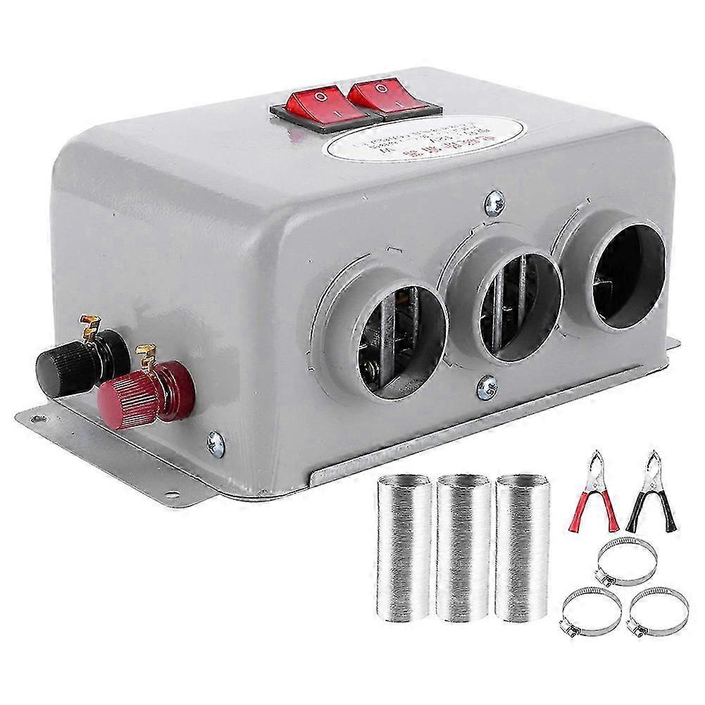 12V 800W Windshield Defroster 3 Hole Vehicle Electric Demister Low Noise Warmer Fast 2 in 1 Heating Edition a