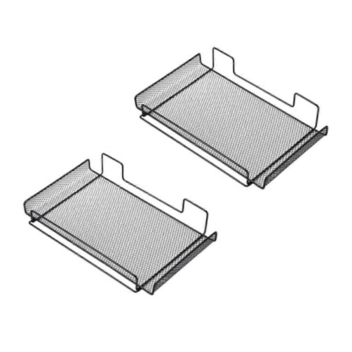 Router Rack Bracket Punch-Free TV Set-Top Box Storage Rack Black