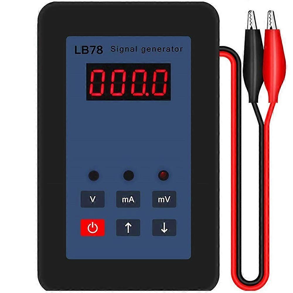 4-20mA /0-10V/mV Current Voltage Signal Generator Signal Source Calibrator Signal Tester