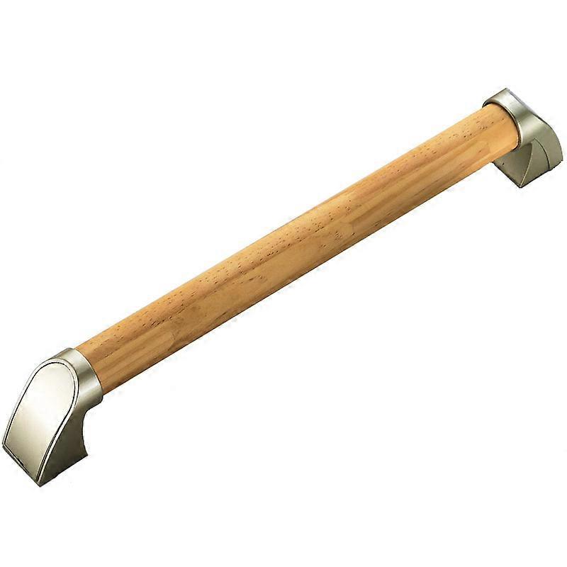 Barre d’appui pour douche pour personnes âgées, poignée en bois, fixation murale antidérapante, bois clair-40cm