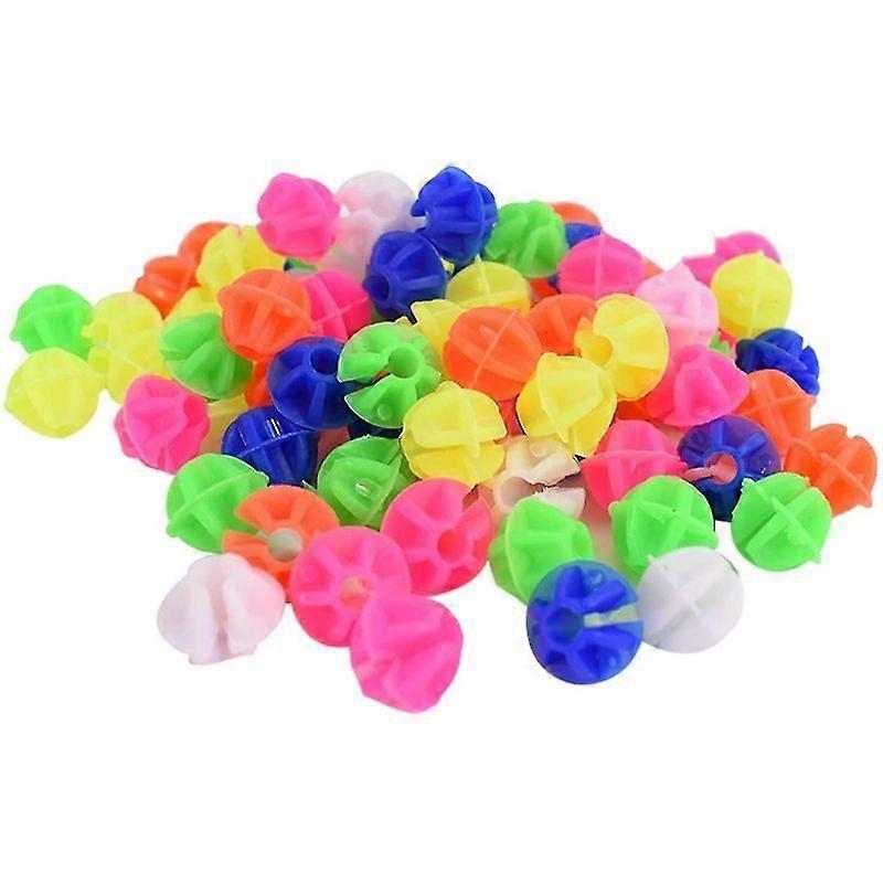 114pcs  Colored Bicycle Spoke Beads