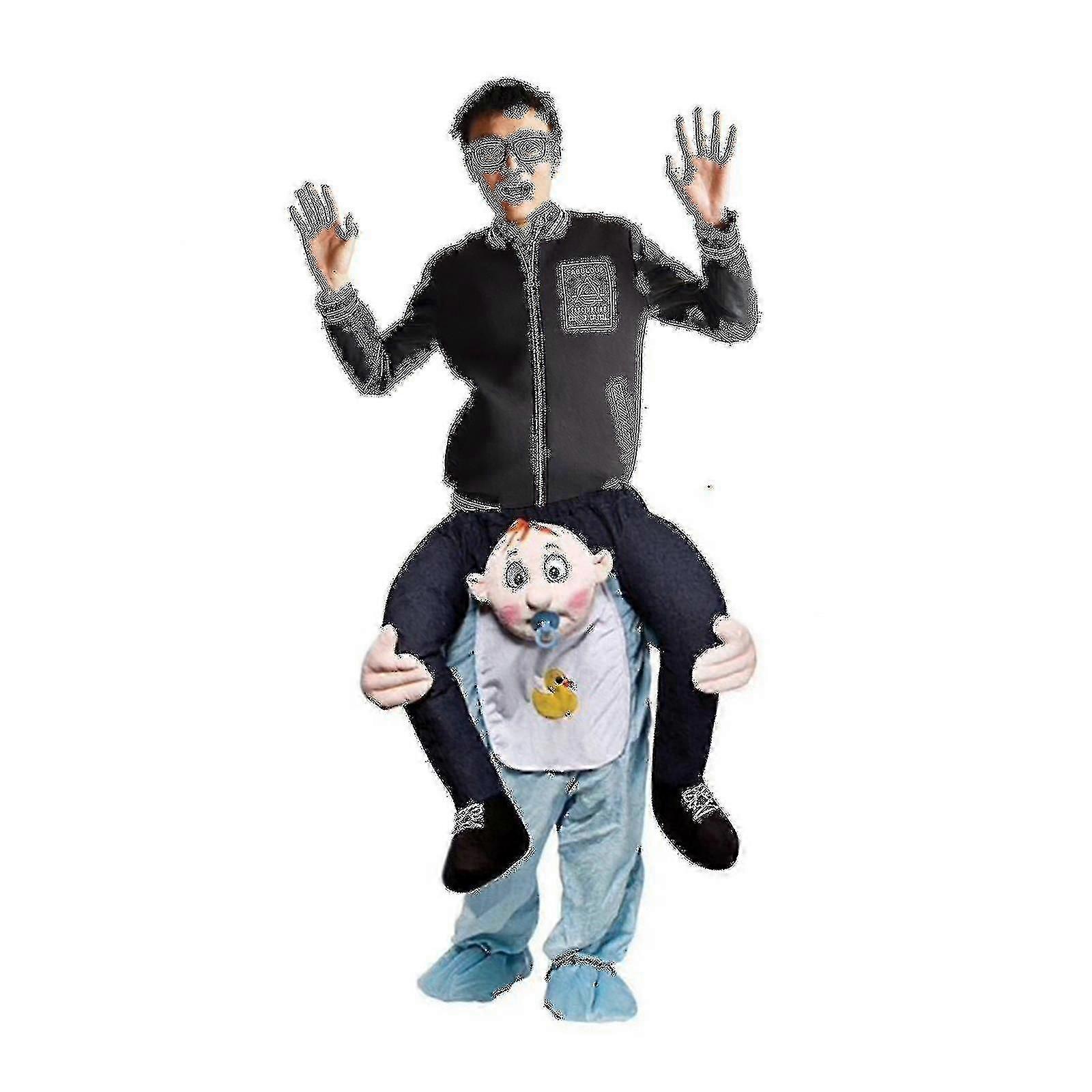 Unisex Novelty Fun Costume for Party & Stage Performance with Stuff Your Own Legs