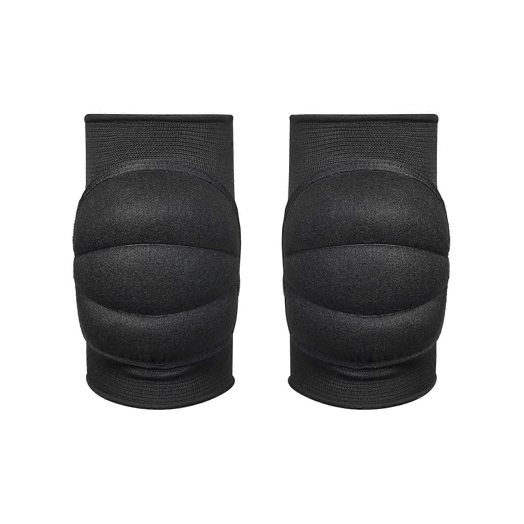 Deluxe Sparring MMA Black Knee Pads XL Size for Enhanced Protection and Comfort in Training and Competition