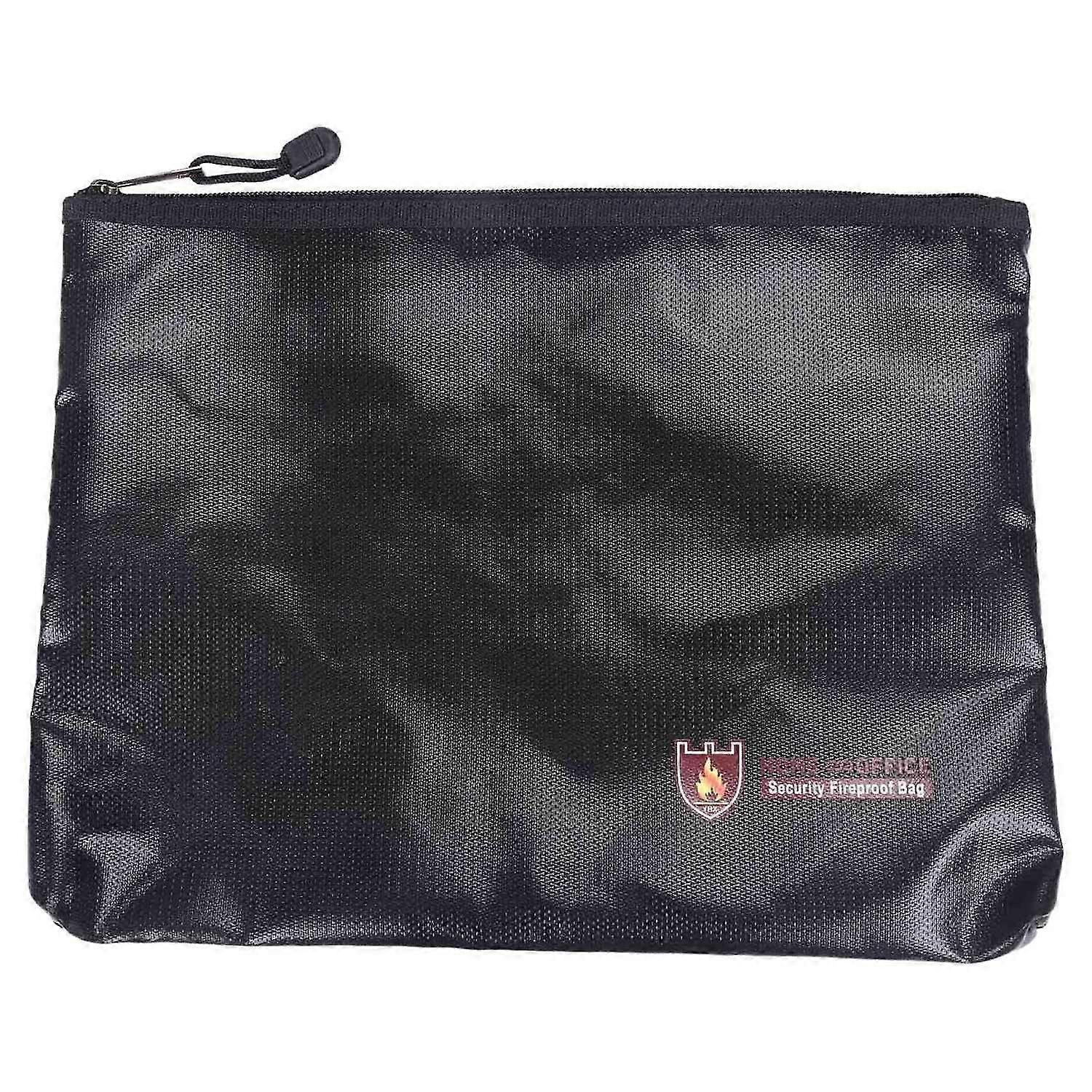 Fireproof Document Bag,Waterproof and Fireproof Document Bags,Fireproof Money Bag compatible A4 Docu