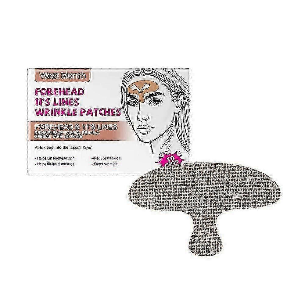 Forehead Wrinkle Patches Face Mask Head Lines Remover Masks Lifting Anti-Aging Forehead Line Removal Gel Patch