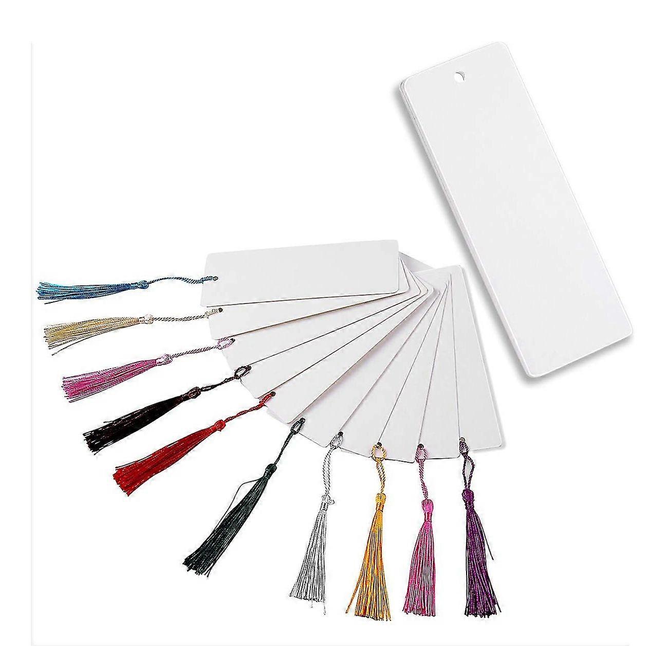 48 Pcs Paper Bookmarks Blank Cardstock Book Marks